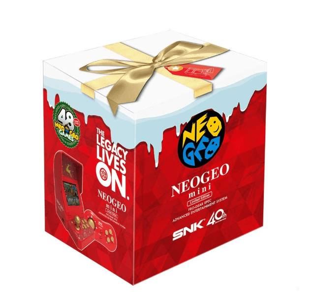 NEOGEO mini Christmas Limited Edition box art for Neo Geo